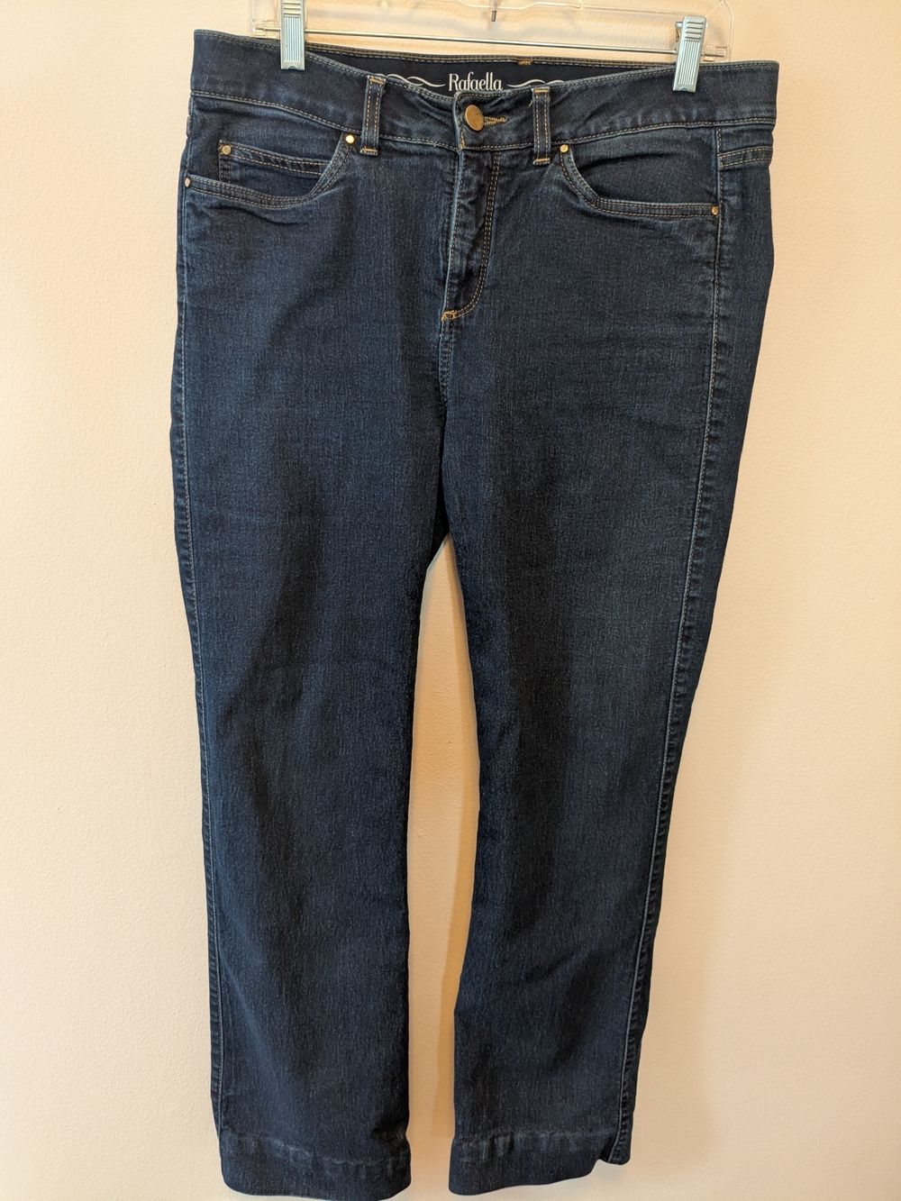 Rafaella Dark Indigo Straight Leg Jeans